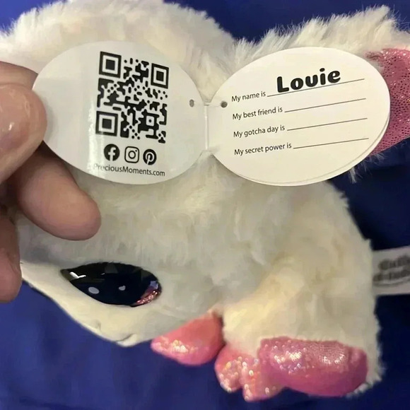 Precious Moments 7" Cutie Pet-Tudies Girl Lamb - Picture 5 of 7